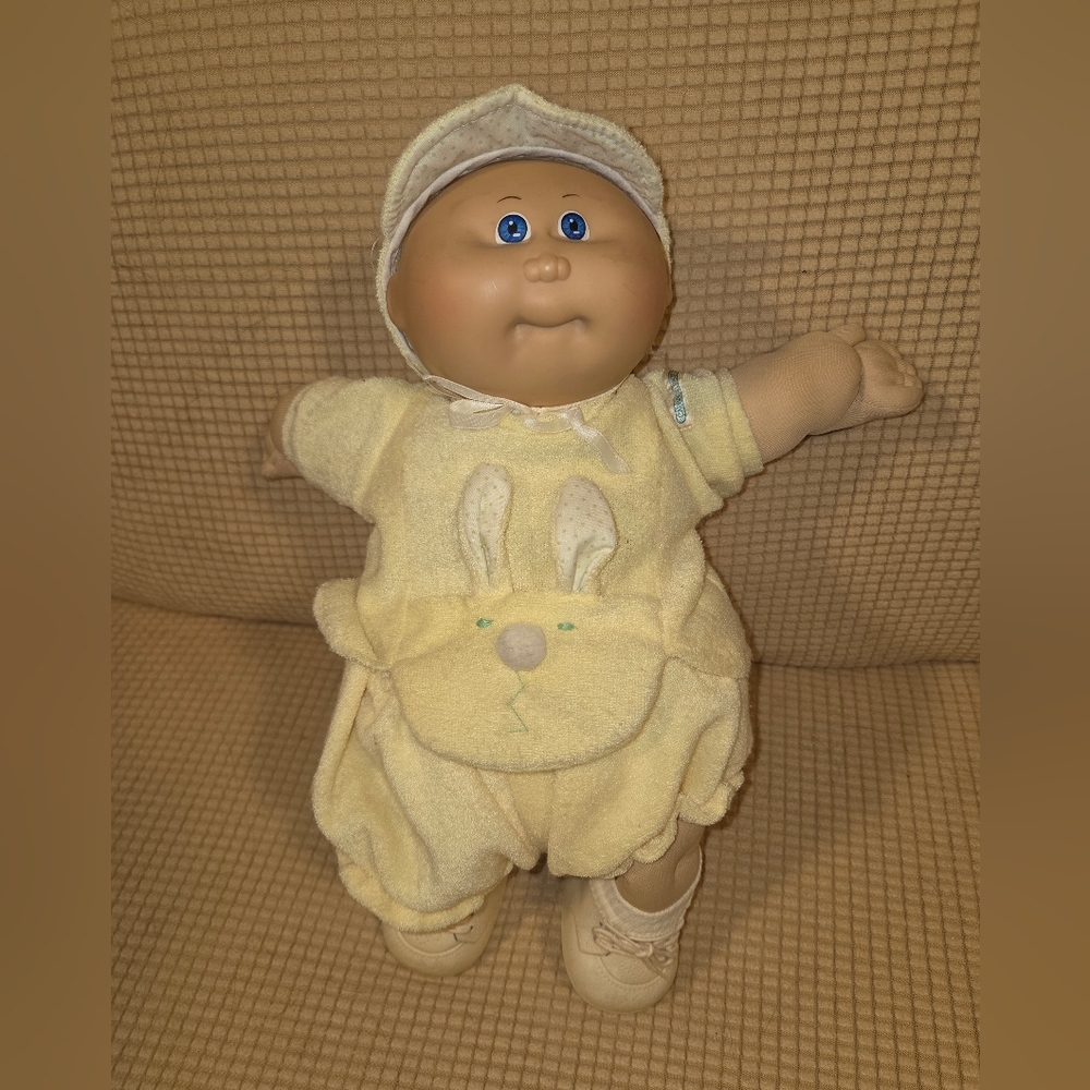 Cabbage Patch Kids Baby Boy Preemie, Yellow Bunny Suit
